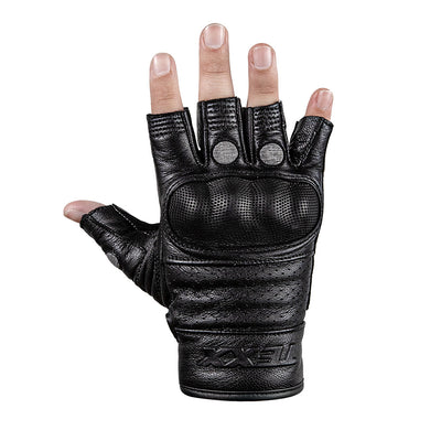 LUVAS TEXX LIBERTY MEIO DEDO PRET XS