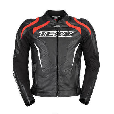 JAQUETA TEXX SNIPER V3 PRETA E VERMELHA MASC M