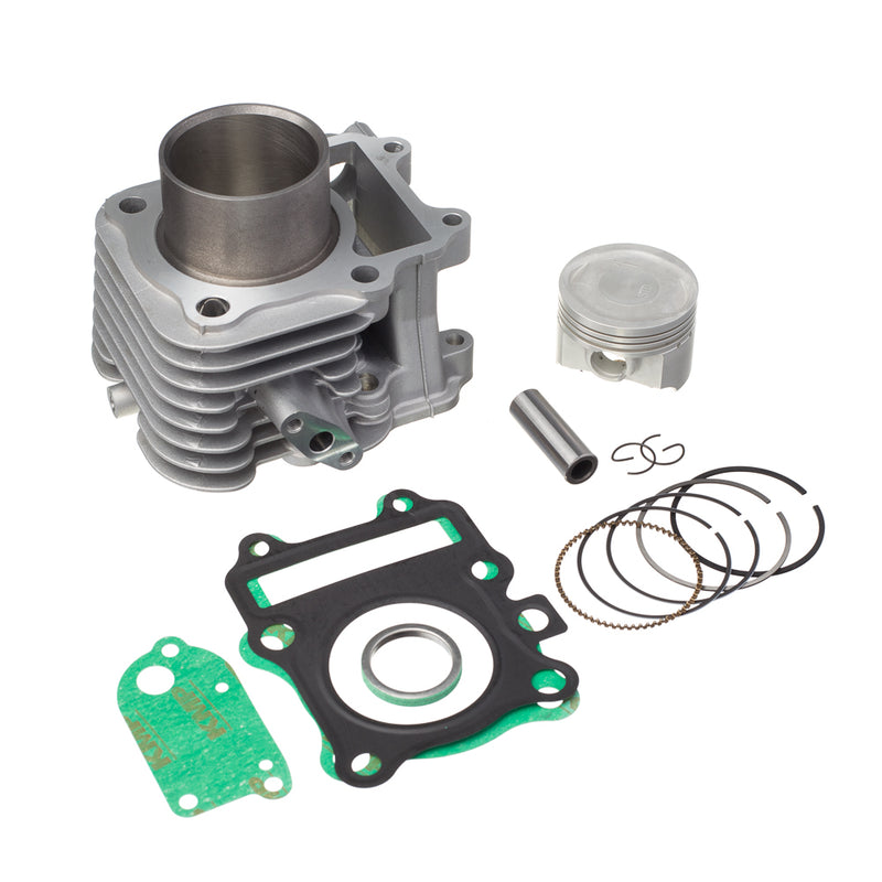 KIT PREMIUM C/CILINDRO PISTAO JUNTA KMP.ANEL RIK BIZ 125 09/