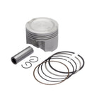 PISTAO KIT C/ANEL  KMP DYAMOND CG 125 09/18 0.75