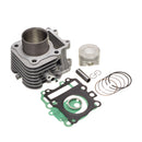 KIT PREMIUM C/CILINDRO PISTAO JUNTA KMP.ANEL RIK BURGMAN 125