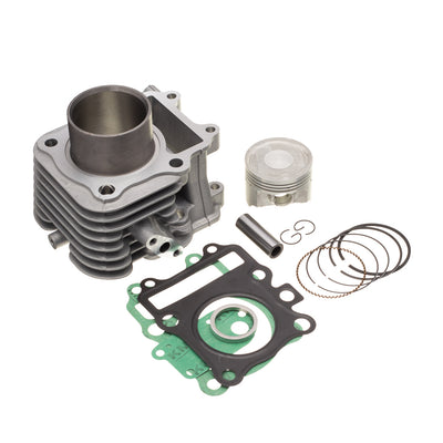 KIT PREMIUM C/CILINDRO PISTAO JUNTA KMP.ANEL RIK BURGMAN 125