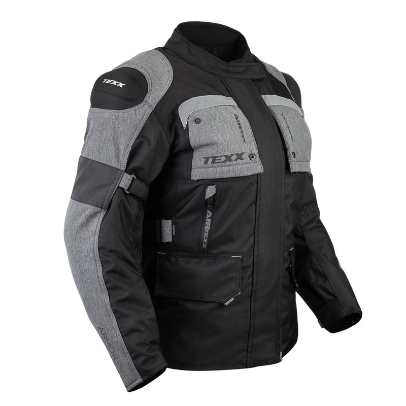 JAQUETA TEXX ARMOR LD FEM PRET CINZ   M
