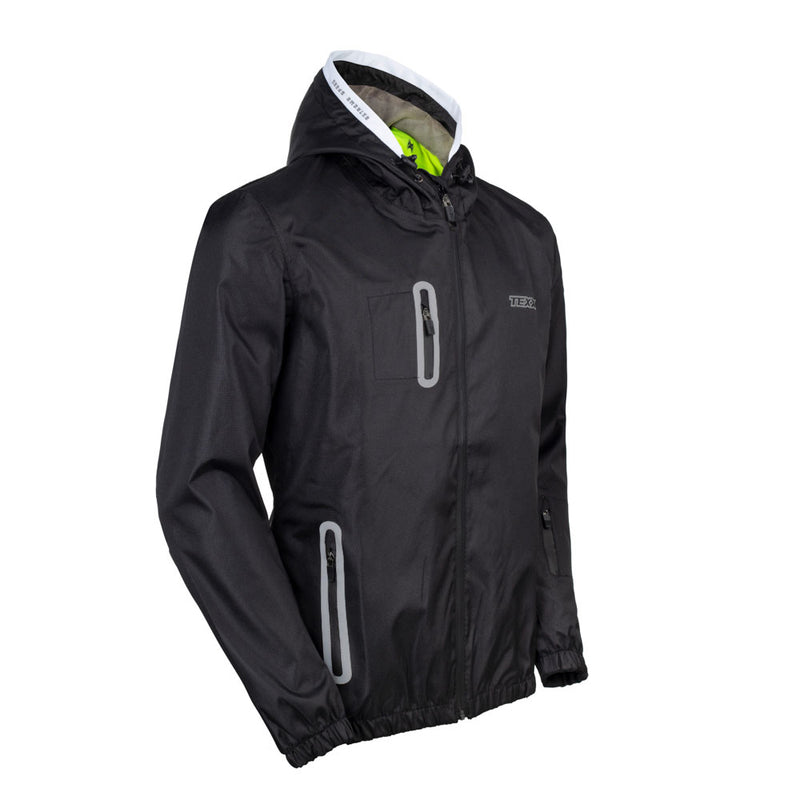 JAQUETA TEXX CORTA VENTO NEON V2 PRET XXL 2XL