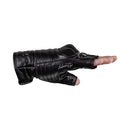 LUVAS TEXX LIBERTY MEIO DEDO PRET     XS
