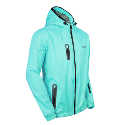 JAQUETA TEXX CORTA VENTO NEON V2 AZUL CLAR