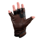 LUVAS TEXX LIBERTY MEIO DEDO MARROM     XS
