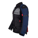 JAQUETA TEXX ARMOR LD FEM PRET AZUL VERM CINZ  L