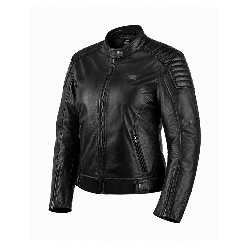JAQUETA TEXX REBEL FEM LD PRET XXL 2XL