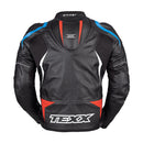 JAQUETA TEXX SNIPER V3 PRETA VERMELHA E AZUL MASC S