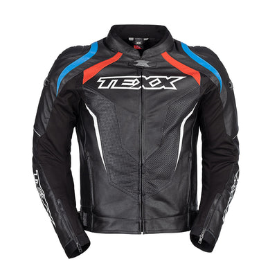 JAQUETA TEXX SNIPER V3 PRETA VERMELHA E AZUL MASC S