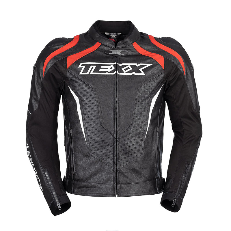 JAQUETA TEXX SNIPER V3 PRETA E VERMELHA MASC M