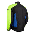 JAQUETA TEXX RONIN V2 MASC PRET VERD AZU  XXL 2XL