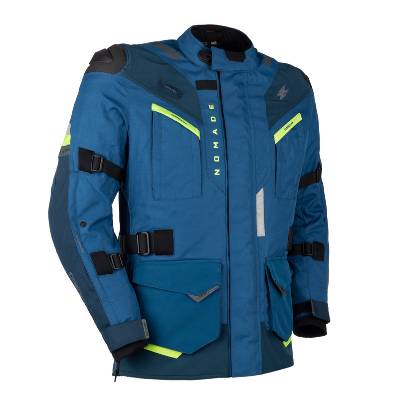 JAQUETA TEXX NOMADE MASC AZUL VERD XL