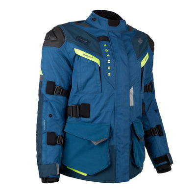 JAQUETA TEXX NOMADE LD FEM AZUL VERD  L