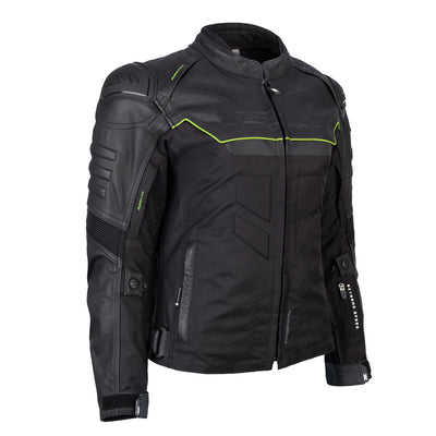 JAQUETA TEXX FALCON V2 FEM LD PRET VERD XXXL 3XL