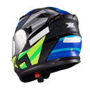CAPACETE TEXX STRIKE TRENTO AMARE/VERD BRIL 56