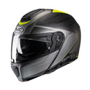 CAPACETE HJC RPHA 90S CADAN PRETO CINZA E VERDE 58