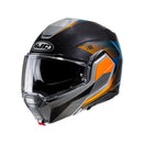 CAPACETE HJC I100 180 BESTON CINZA LARANJA E AZUL  56