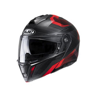CAPACETE HJC I90 LARK VERMELHO E PRETO 61
