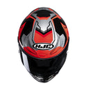 CAPACETE HJC RPHA 1 NOMARO VERMELHO PRETO E CINZA 61