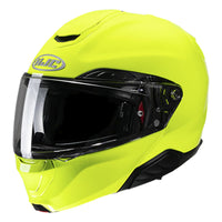 CAPACETE HJC RPHA 91 SOLIDO VERDE FLUOR  61