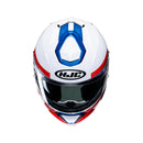 CAPACETE HJC I91 BINA BRANC VERM AZU 58