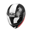 CAPACETE HJC C10 FABIO QUARTARARO VERM PRET BRANC 56