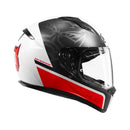 CAPACETE HJC C10 FABIO QUARTARARO VERM PRET BRANC 56