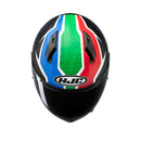CAPACETE HJC C10 BRAD BINDER AZU VERD VERM BRANC 58