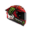 CAPACETE HJC RPHA 1 QUARTARARO REPL VERMELHO PRETO BRANC 61