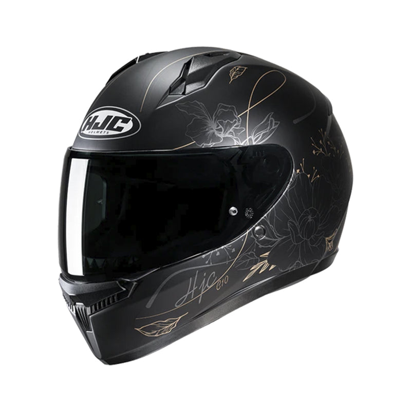 CAPACETE HJC C10 EPIK PRET CINZ  56