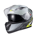 CAPACETE TEXX ESC GLADIATOR V3 MAKAN CINZ VERD BRIL 56