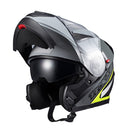 CAPACETE TEXX ESC GLADIATOR V3 MAKAN CINZ VERD BRIL 56