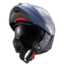 CAPACETE TEXX ESCAM KRATOS SOLID AZU FOSC 58