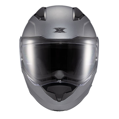 CAPACETE TEXX ESCAM KRATOS SOLID TITANIO FOSC 60