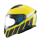 CAPACETE TEXX ESCAM KRATOS CYBER AZU VERD FOSC 58
