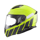 CAPACETE TEXX ESCAM KRATOS CYBER CINZ VERD FOSC 56