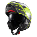 CAPACETE TEXX ESCAM KRATOS CYBER CINZ VERD FOSC 56