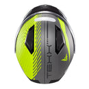 CAPACETE TEXX ESCAM KRATOS CYBER CINZ VERD FOSC 56