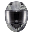 CAPACETE TEXX ESCAM KRATOS CYBER CINZ FOSC 58