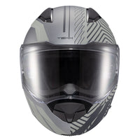 CAPACETE TEXX ESCAM KRATOS CYBER CINZ FOSC 58