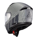 CAPACETE TEXX ESCAM KRATOS CYBER CINZ FOSC 58