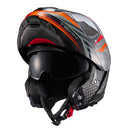 CAPACETE TEXX ESCAM KRATOS NOMADE PRET LARAN CINZ BRIL 56
