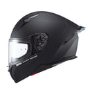 CAPACETE TEXX FECHA RAPTOR SOLID PRET FOSC 62