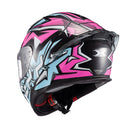 CAPACETE TEXX FECHA RAPTOR GENESIS AZU ROS BRANC BRIL 56