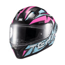 CAPACETE TEXX FECHA RAPTOR GENESIS AZU ROS BRANC BRIL 56