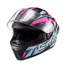 CAPACETE TEXX FECHA RAPTOR GENESIS AZU ROS BRANC BRIL 56