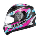CAPACETE TEXX STRIKE RIDE AZU ROS BRANC PRET BRIL 60