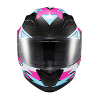 CAPACETE TEXX STRIKE RIDE AZU ROS BRANC PRET BRIL 60